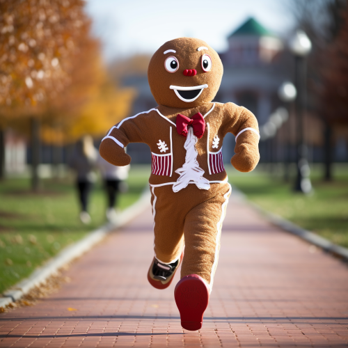 Gingerbread Man Student in US University