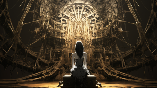 Girl on King's Throne