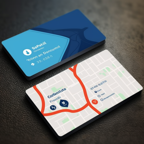 Professional GIS & Google Maps Visiting Card