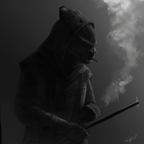 Goblin attacking viewer art