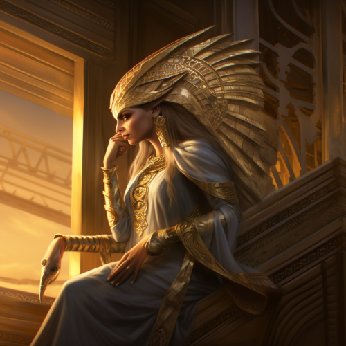 Golden tablet with divine message