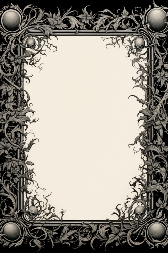 Gothic Page Border Design