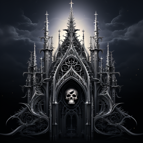 Gothic stylized  ST  for resume header