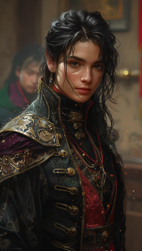 Elegant Gothic Vampire Silk Robes