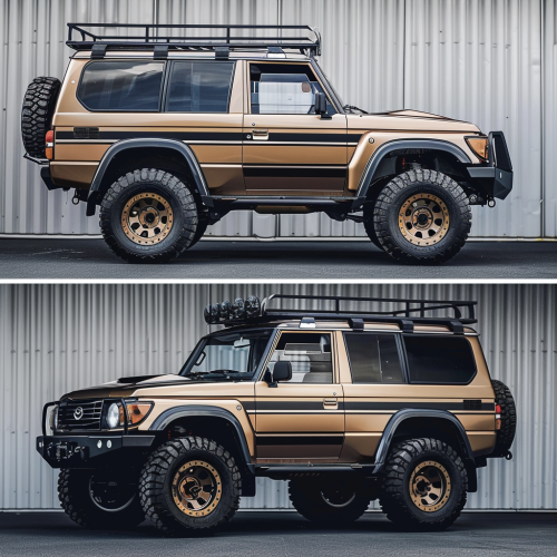 GQ Patrol 4x4 Two Tone Paint