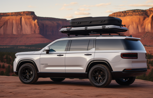 White Jeep Grand Wagoneer Classic Concept White Jeep Grand Wagoneer Classic Concept