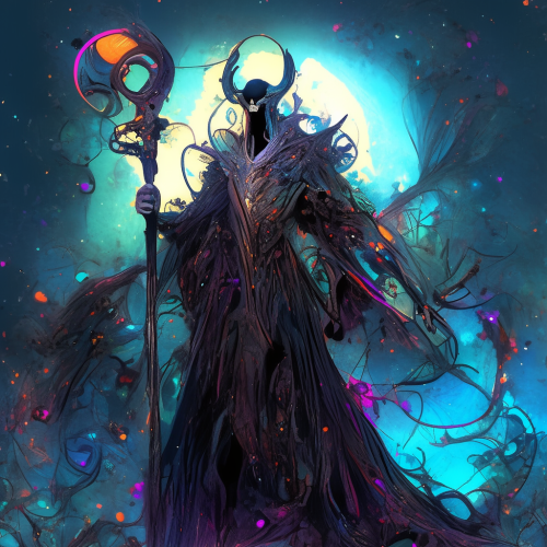 Eerie Charon with deadly staff  ?️