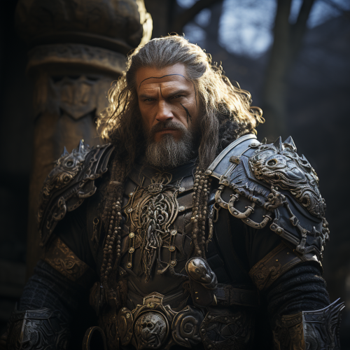 Grimm Stoneheart, the mighty Goliath warrior