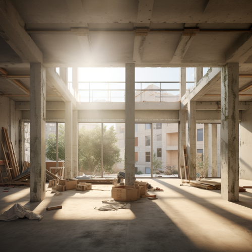 Apartments with Structural Beams