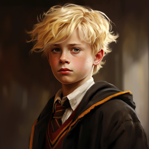Profile picture of a Gryffindor boy with blond hair Profile picture of a Gryffindor boy with blond hair