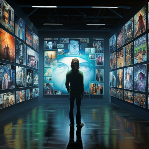 Hacker paintings on Hall of Fame wall Hacker paintings on Hall of Fame wall