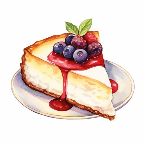 Half-Baked Cheesecake in Stylish Ceramic Dish