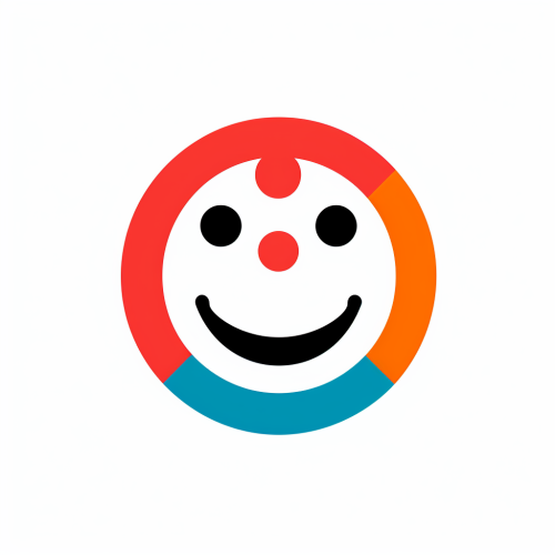 Happy face with cultural attributes