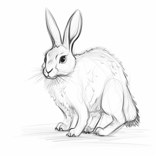 Hare Sketch
