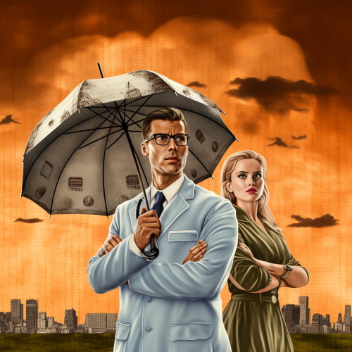 Health insurance agent advising a client