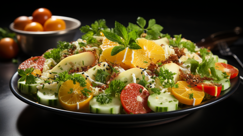 Fresh and Nutritious Fruit Salad