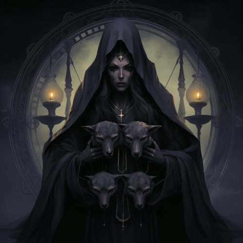Enigmatic Hecate Stock Photo