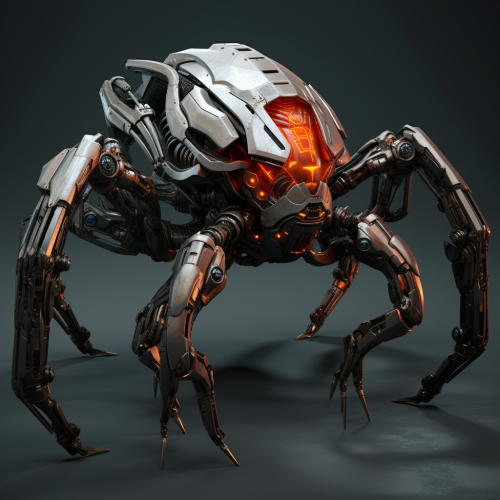 Beautiful Hexapod Fantasy Creature Design