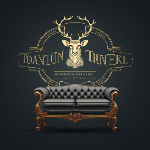 Vector logo of a high-end design furniture brand