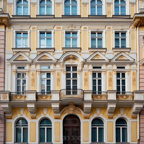 Historic St. Petersburg Architecture - Nikon 35mm shot