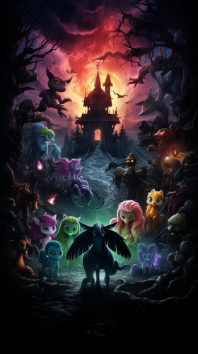 Horror movie and My Little Pony movie connection