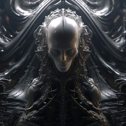 HR Giger Art Cinematic View