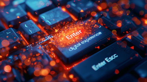 Hyperconnected Digital Experience Keyboard Battle