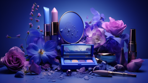 Vibrant and detailed beauty and cosmetics image