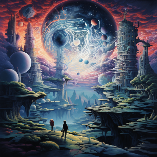 AI image caption generator in action