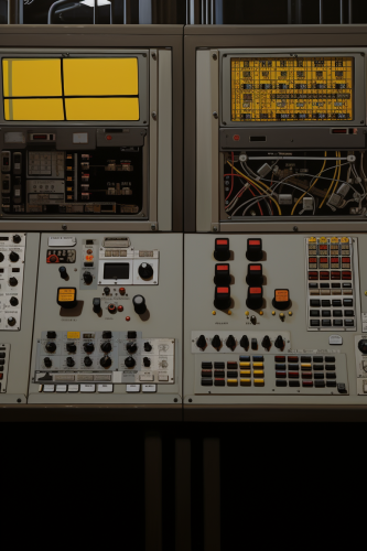 Technic control in dystopian society