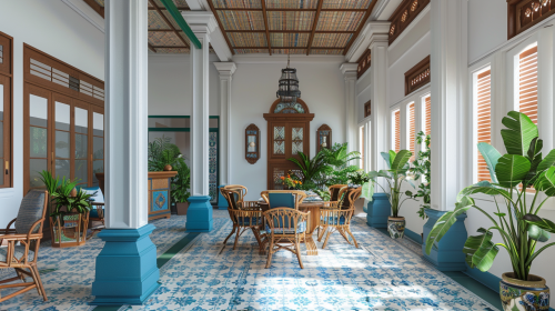 Traditional Indonesian Javanese Village Exhibition