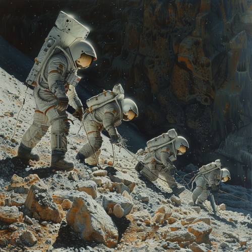 Industrial Androids Moon Mining