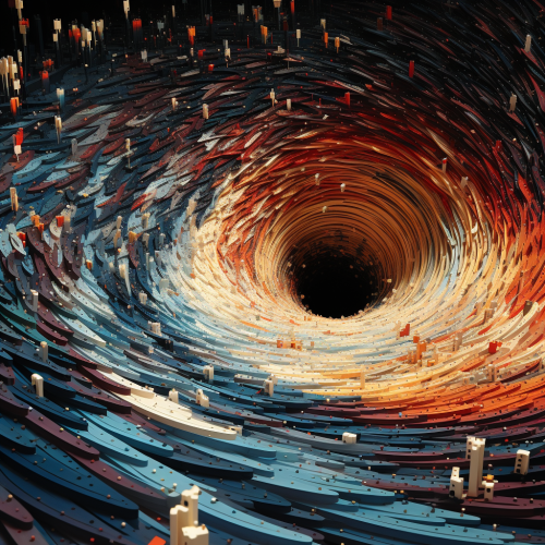 Visual representation of mathematical singularity