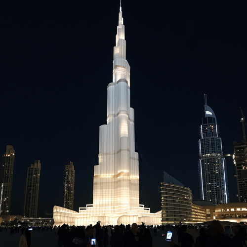 Inflatable Burj Khalifa Tower Picture