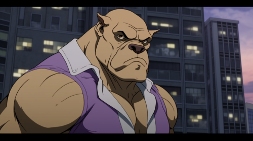 American Bully with impressive muscles American Bully with impressive muscles