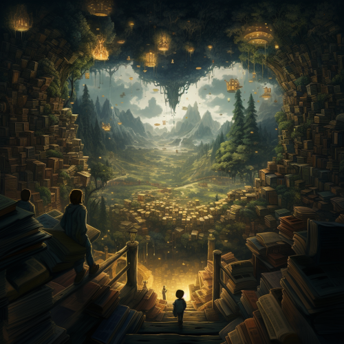 Engaging narrative in captivating image