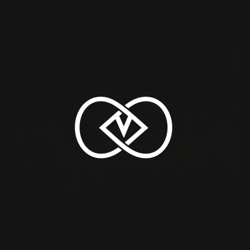 Simple Intertwined MG Logo Design