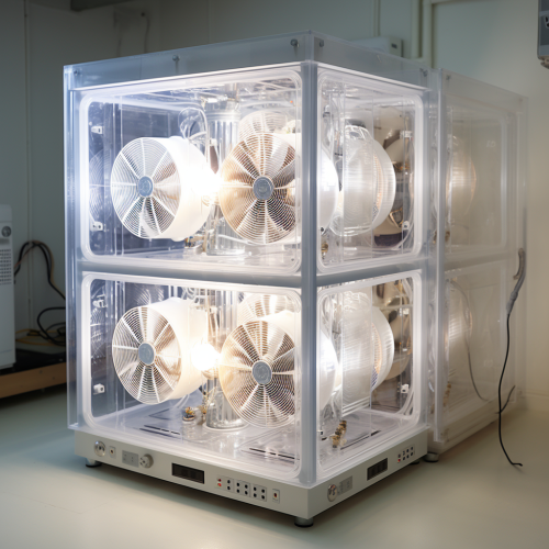 Moisture-free room with inverter and UPS