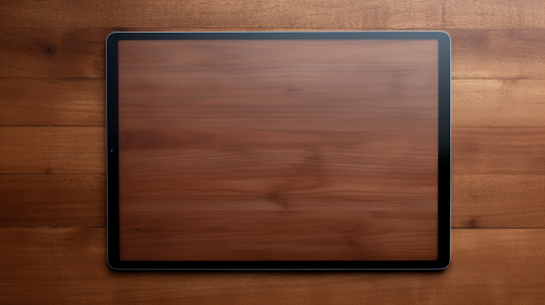 Minimalist iPad Pro on Table