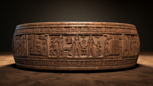 Ancient Ishmaelite tribe inscriptions and artifacts