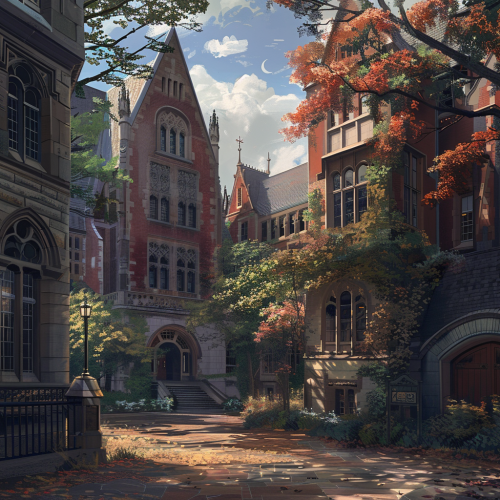 Ivy League School Students Group Photo