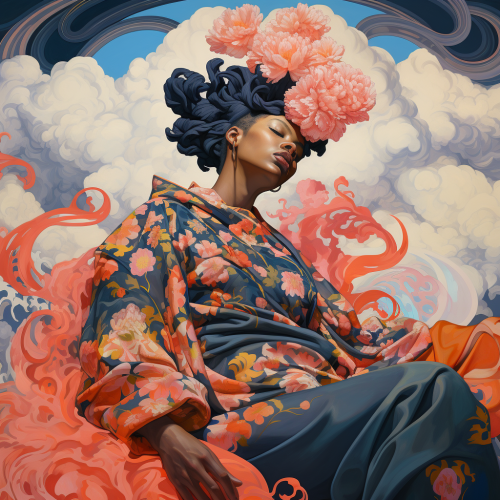 Pattern by James Jean and Kehinde Wiley