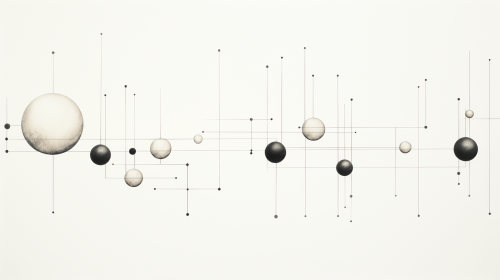 Minimalist Japanese Line Drawing