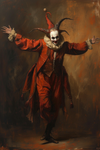 Jester Mephistopheles Odd Nerdrum Style