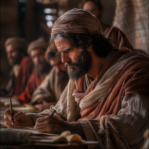 disciples writing letters table disciples writing letters table