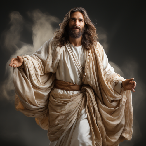 Jesus Christ with Arms Apart