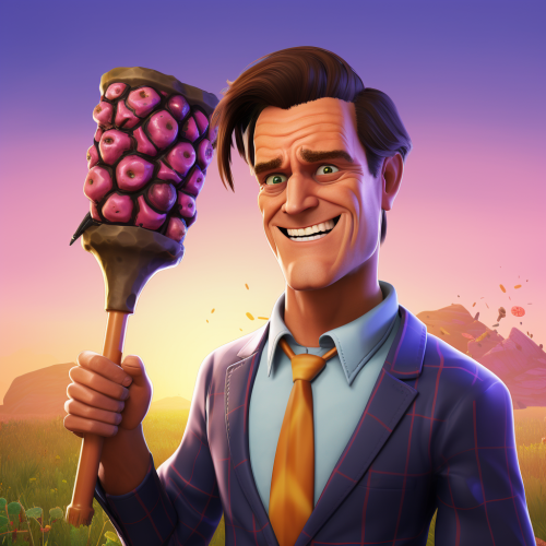 Jim Carrey Fortnite Pickaxe Character