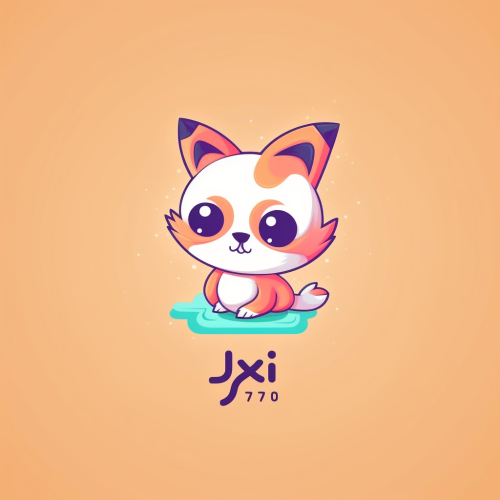 Logo with white background by JIXI