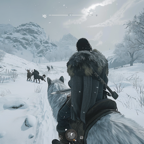 Jon Snow Direwolf Night's Watch Sword