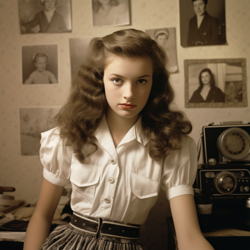 Snapshot of a Kansas Teenage Girl